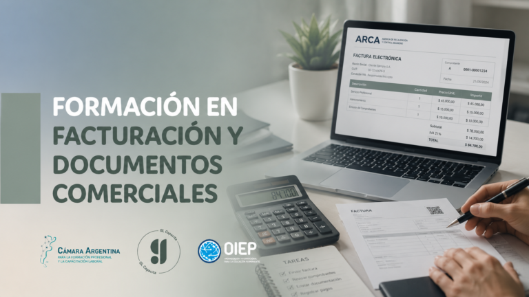 Formación en Facturación y Documentos Comerciales