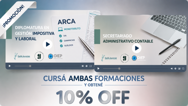 Inscripción Promocional DOBLE FORMACIÓN